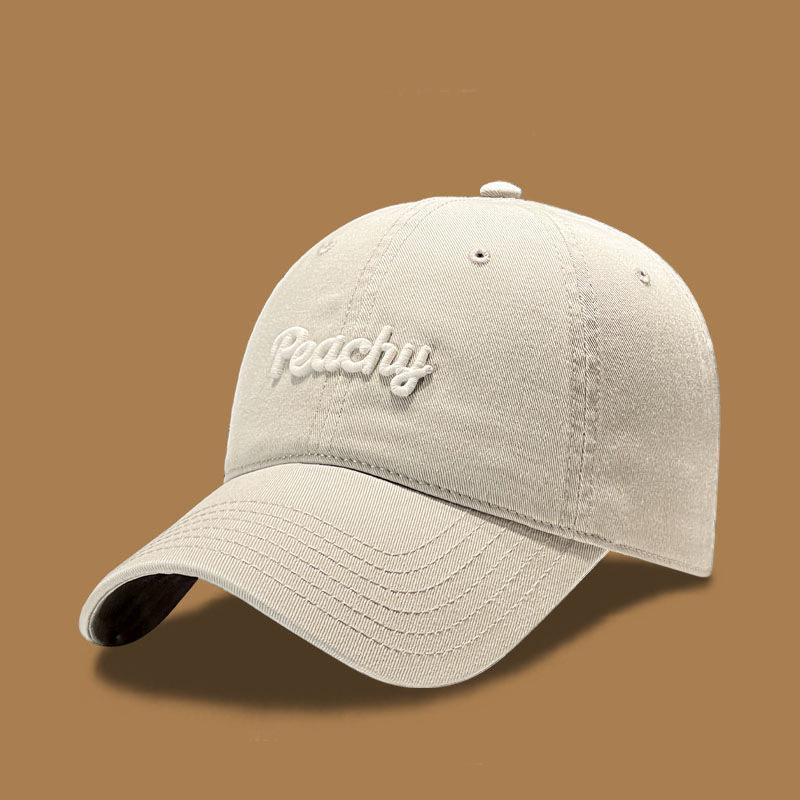 

Hat Women s Baseball Cap New Spring and Summer Versatile Face Small Wide Brim Sunshade Sunscreen Peaked Cap Adjustable