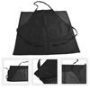 Oilproof Kitchen Apron PVC Leather Waterproof Black Comfortable