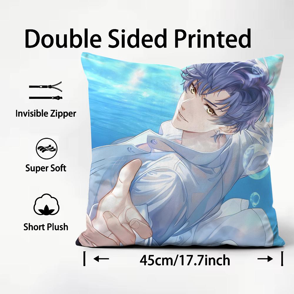 

Mr Love Queens Choic Shaw Cushion Cover Plush Fabric Soft DoubleSided Printed Sofa Warm Winter Home Child Gift Pillow Case 30x30cm