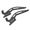 RC Crawler Wheelbase Chassis Kit Sturdy High Strength Carbon Fiber Chassis Frame Girder Rails for