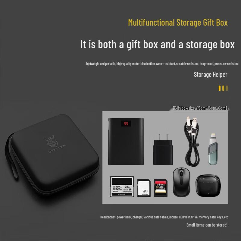 LUCKY LION Men's First-Layer Cowhide Automatic Buckle Belt