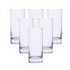 Household High-Temp Glass Mug Set - 220ml (6-Pack)