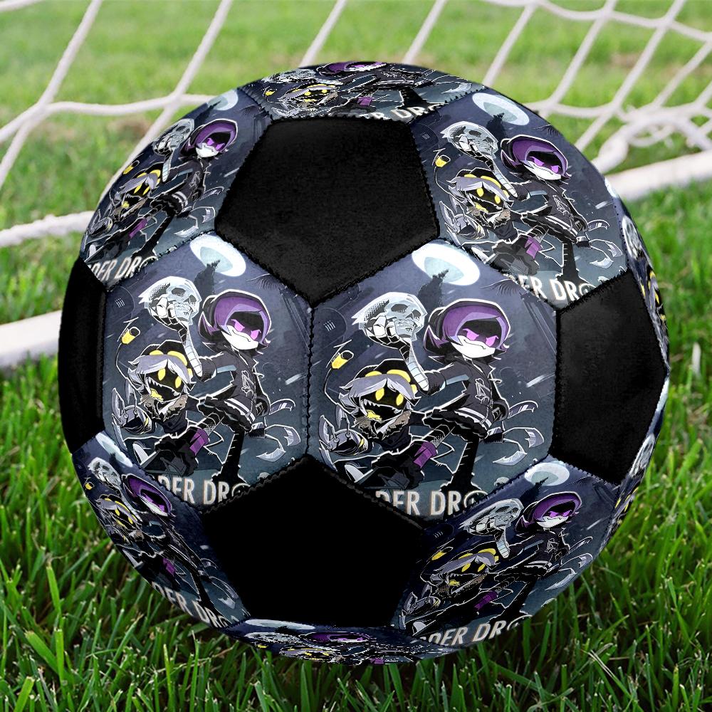 Murder Drones Theme Size 5 Soccer Ball, Suitable for Both Indoor and Outdoor Matches, a Gift Suitable for Everyone.