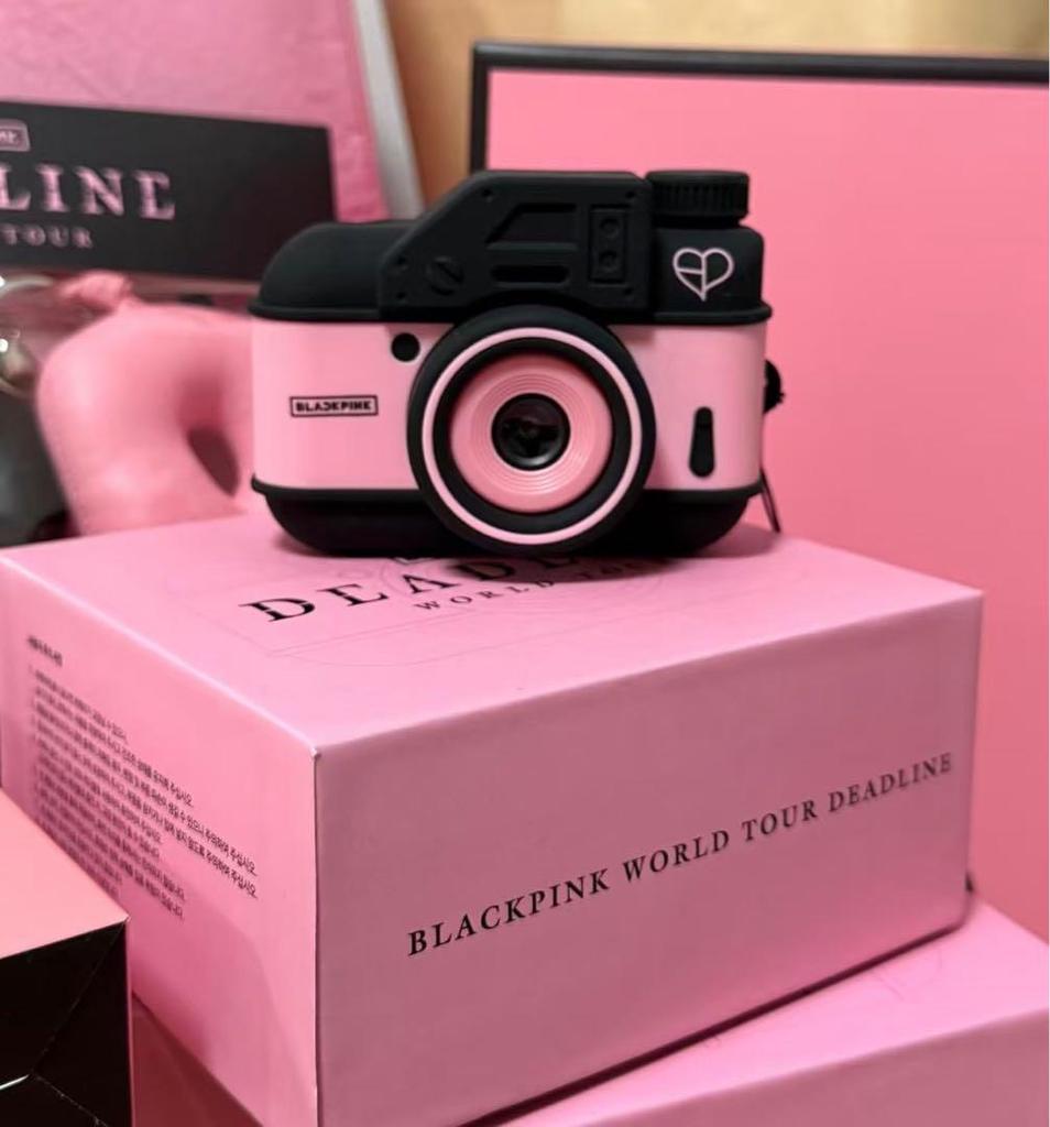 [USED] BLACKPINK Seoul Concert Goods Mini Camera Korea Exclusive DEADLINE
