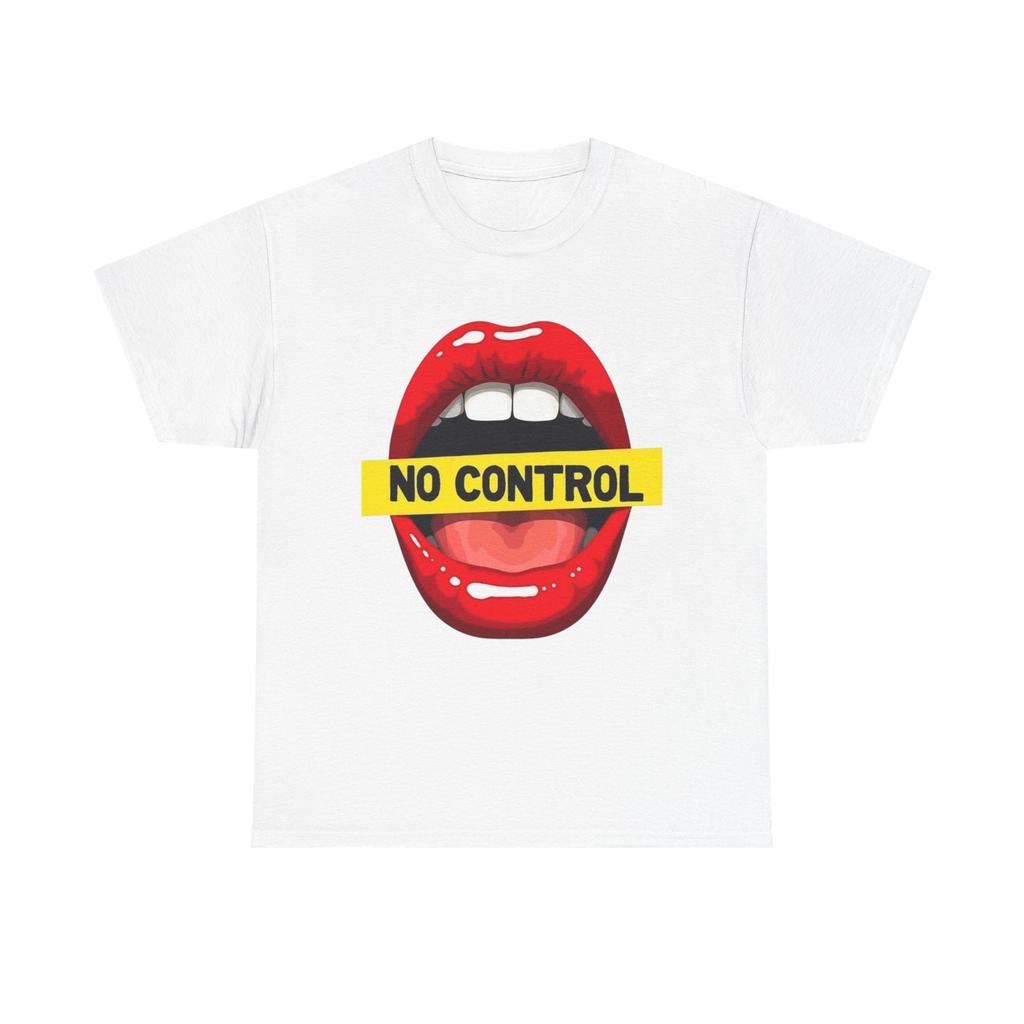 No Control Graphic T Shirt Unisex Heavy Cotton Tee