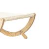 Wooden Cat Hammock Wooden Cat Swing Bed Folding Detachable Pet Bed for Cats Dogs Pets Plush