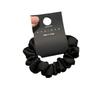 Korean Satin Silk Elastic Hair Tie - Chic, French Style Solid Color Band
