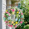 Plastic Foam Construction Easter Wreath Spring Egg Wreath
