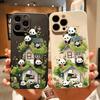 Panda silicone Phone Case for For Xiaomi Redmi Note 14 13 12 11 10 9 8 7 14 Pro Plus 4G 5G Anti-Scratch Slim Fit Trendy Cover