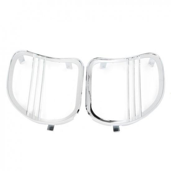 For Harley Road Glide FLTRX 2015-2021 Chrome Tri-Line Speaker Grills Cover Trim