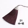 5Pcs 8cm Fish Mouth Tassel - DIY Fringe Trim for Handbag Fragrant Sachet Chinese Traditional Decorative Pendant for Costume Fan