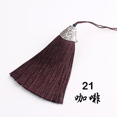 5Pcs 8cm Fish Mouth Tassel - DIY Fringe Trim for Handbag Fragrant Sachet Chinese Traditional Decorative Pendant for Costume Fan