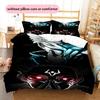 Jujutsu Kaisen Main Characters Bedding Set Duvet Cover Pillowcase No Filler, Soft Home Bedroom Decor, Perfect Gift for Fans.chl