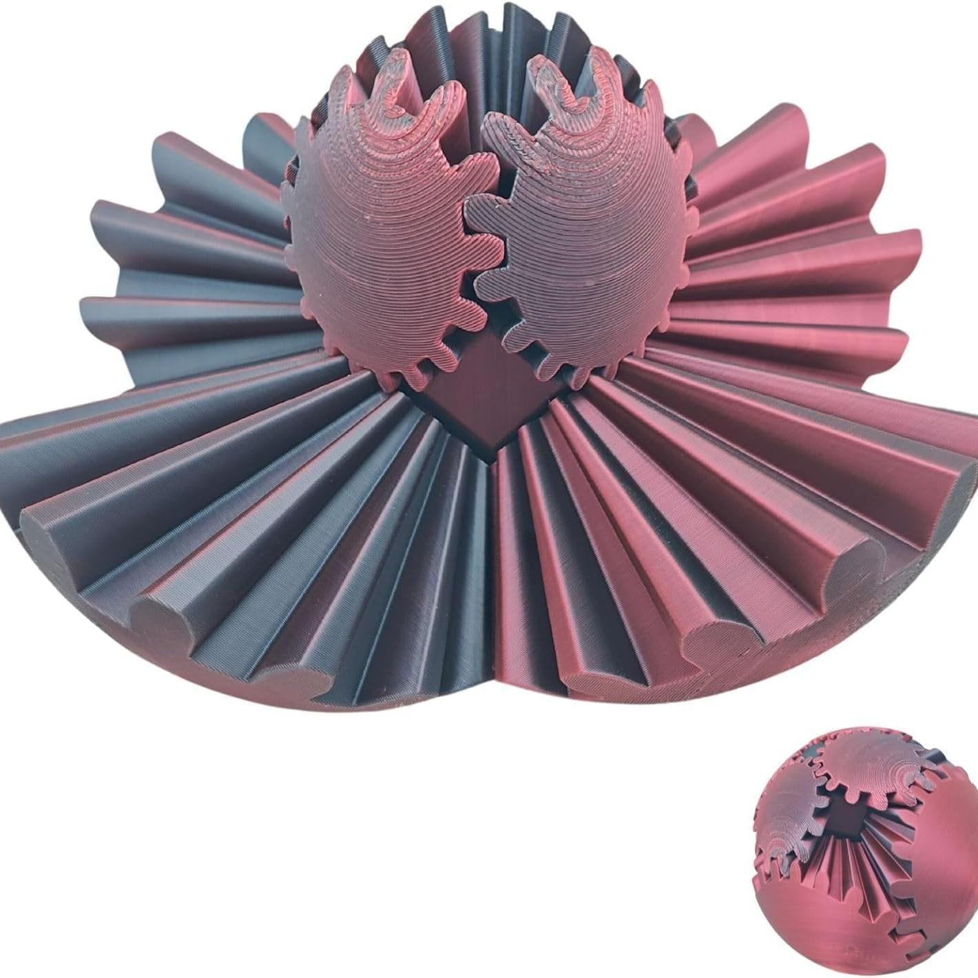 

3D Printed Gear Ball Spin Ball Fidget Relieve Stress Relief Toy Antistresse Relieving Decompression Creative For Children