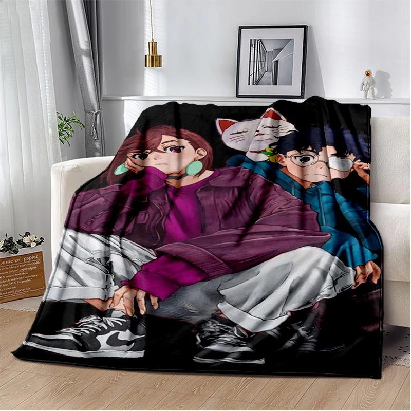 2026 New Style DAN DA DAN Anime Cartoon Blanket,Soft Throw Blanket for Home Bedroom Bed Sofa Picnic Travel Office Cover Kid Gift