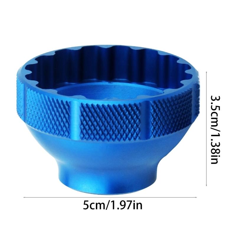 16 Notch Bottom Bracket Removal Tool Bicycles Bottom Bracket Tool Cassettes Flywheels Removal Tool for Bicycles Repair