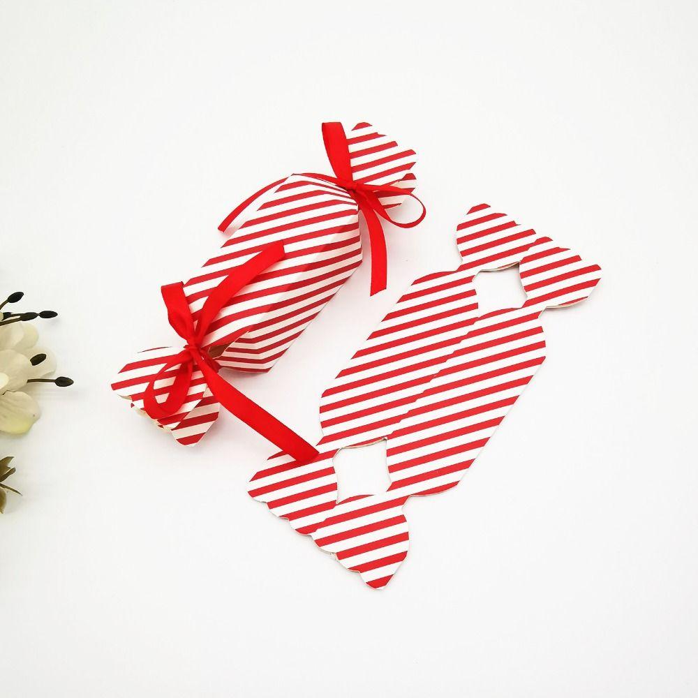 Creative Valentine's Day Paper Gift Box Red DIY Valentine's Day Candy Container Paper Packaging Colorful