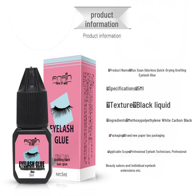 Odorless Non-Irritating Eyelash Extension Glue for Individual Lashes