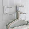 Multifunctional Clothes Storage Rack Large Capacity Seamless Clothes Clip Storage Hook Bathroom Wall Mounted Storage Tool