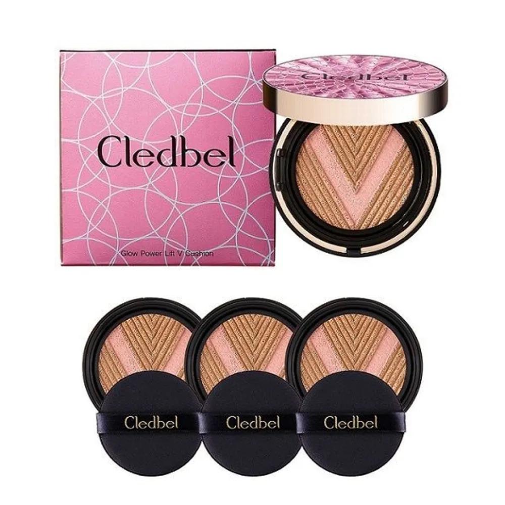 

[CLEDBEL] Glow Power Lift V Cushion - Pink (1 Main Product + 3 Refills) No. 21