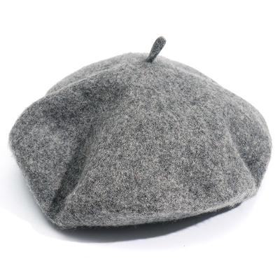Luxury New Wool Caps Felt Beret Women British Style Girls Beret Hat Elegant Lady Solid Color Winter Hats