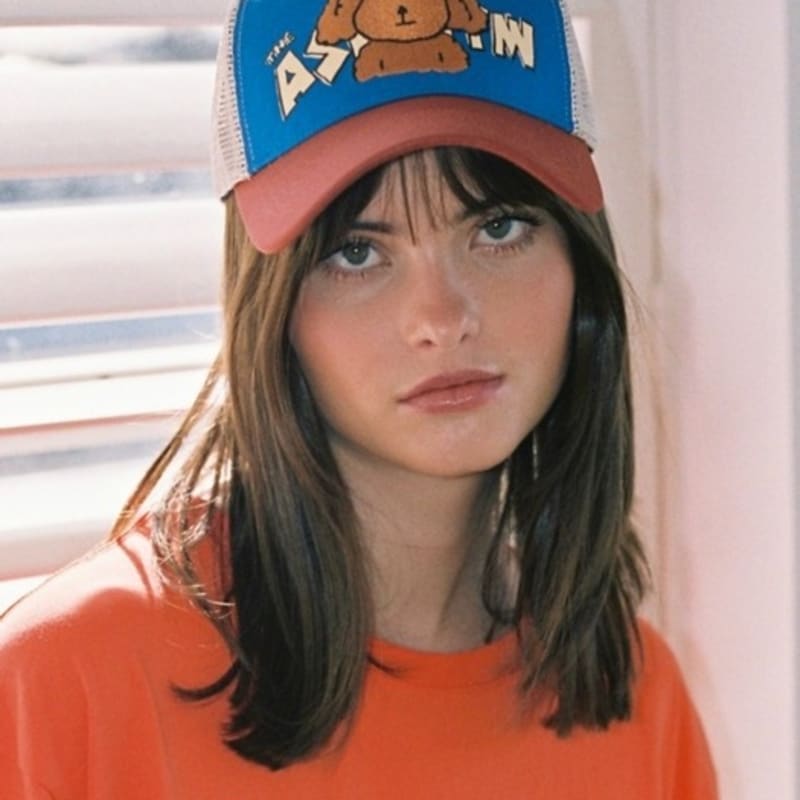 

THE ASHLYNN [SIGNATURE FIT] HALF MESH cap_COMBO (BLUE/ORANGE) FREE