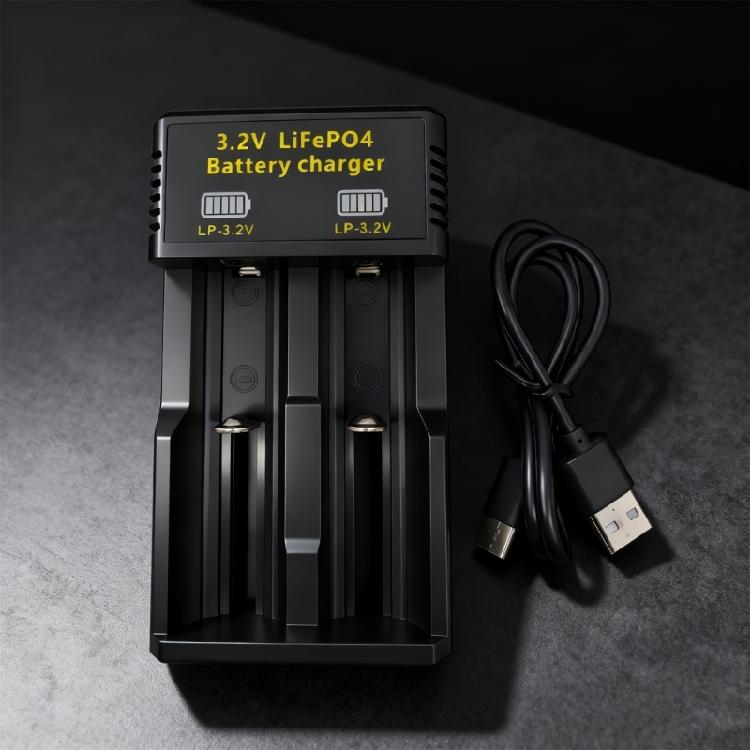 Expandable USB Charger For 26mm Diameter LiFePO4 Batteries 3.2V 14500 18650 26500 Models Power Supply