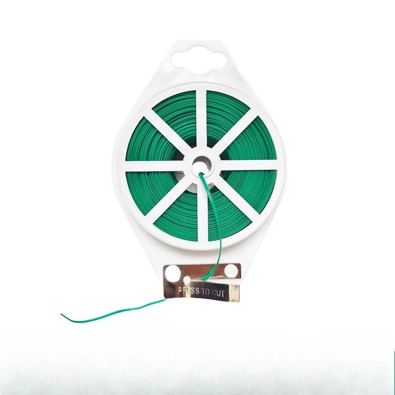 Garden Binding WireFixed Garden Binding WirePlastic-coated Iron Wire Rose Climbing Plant Fixing FrameFlower Support