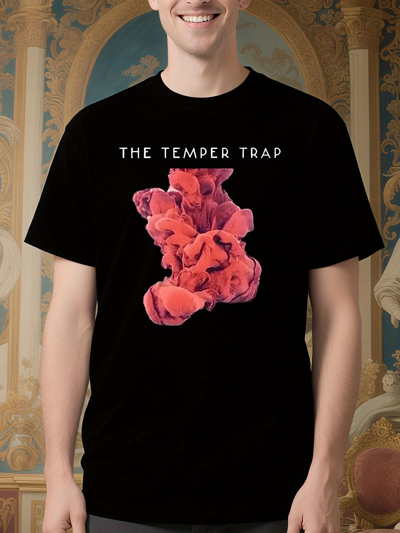 The Temper Trap Album Graphic Tshirt - Black Band Tee wit... M