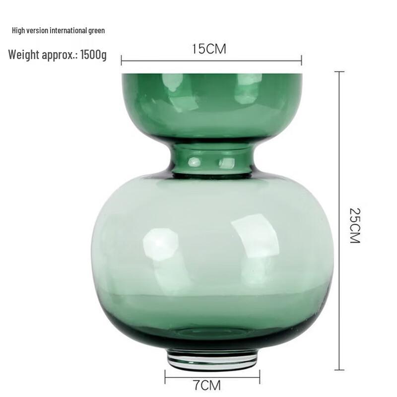

Creative Gourd Glass Vase