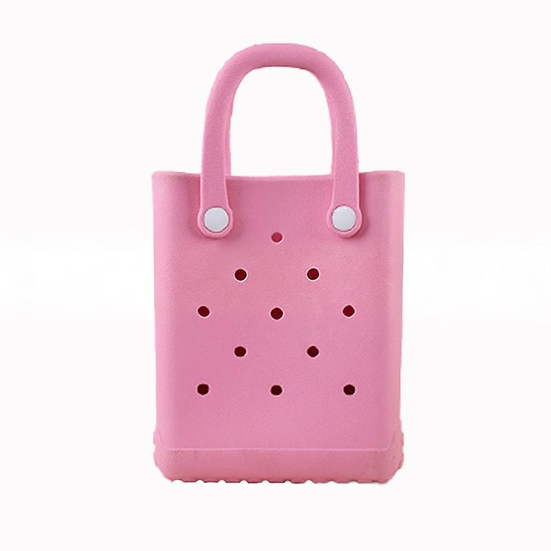 Women Mini Tote Bag EVA Flexible Bag Practical for Vacation Office and Travel Shopping