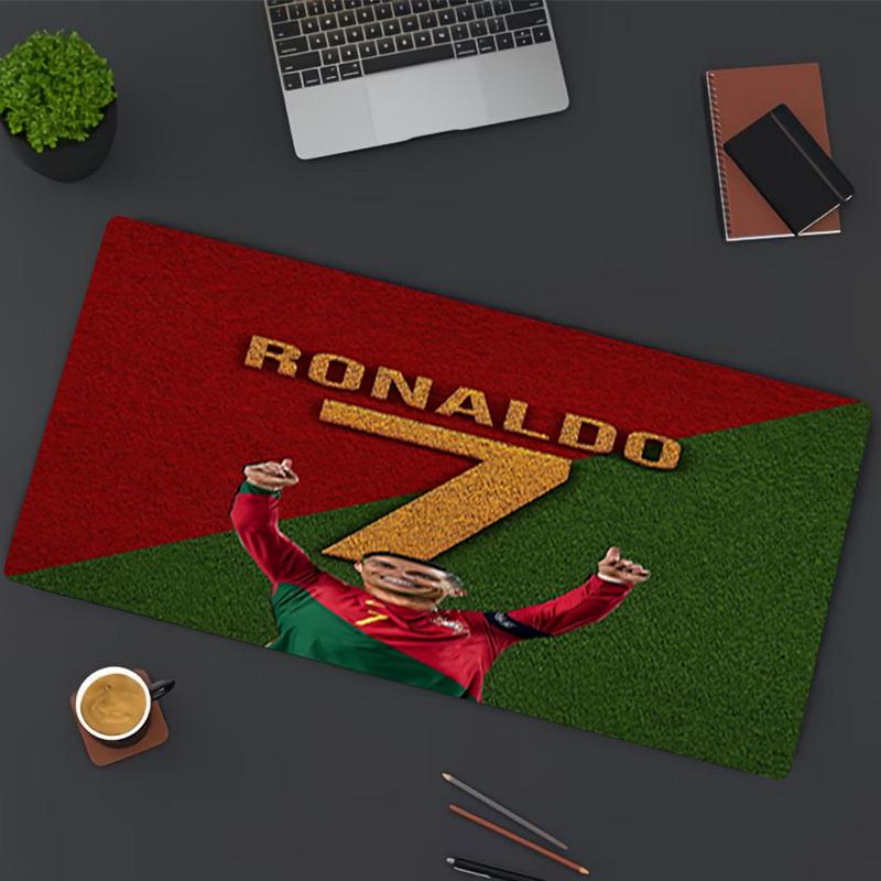 football star Print Mouse Pad, for Keyboard Pad Laptop PC Mat for Office Home Use, Desk Decor, Perfect Birthday Gift for Gamers