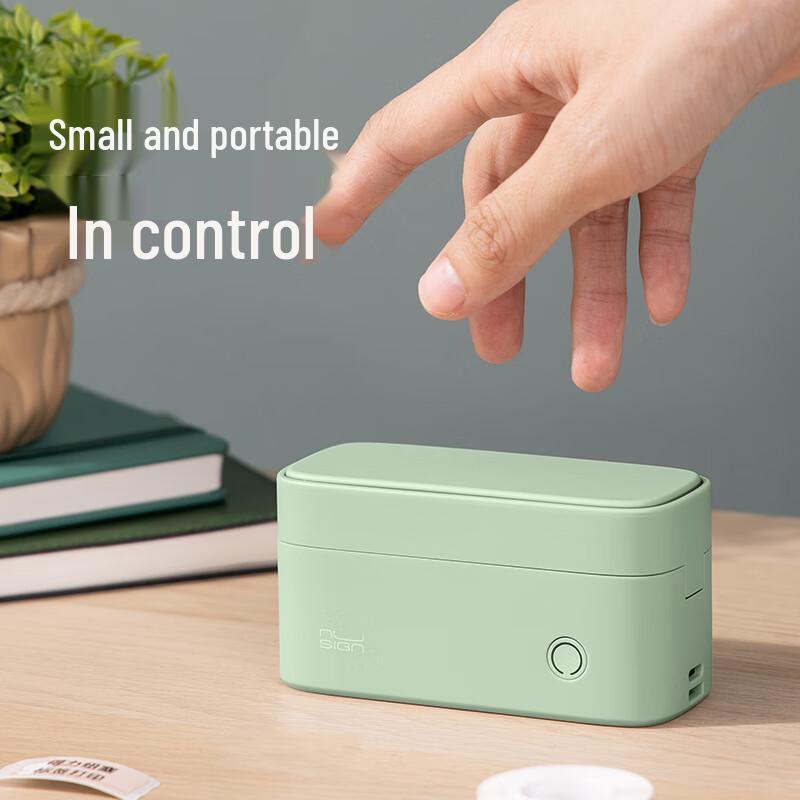 Deli Portable Thermal Label Printer CN plug (adapter included)