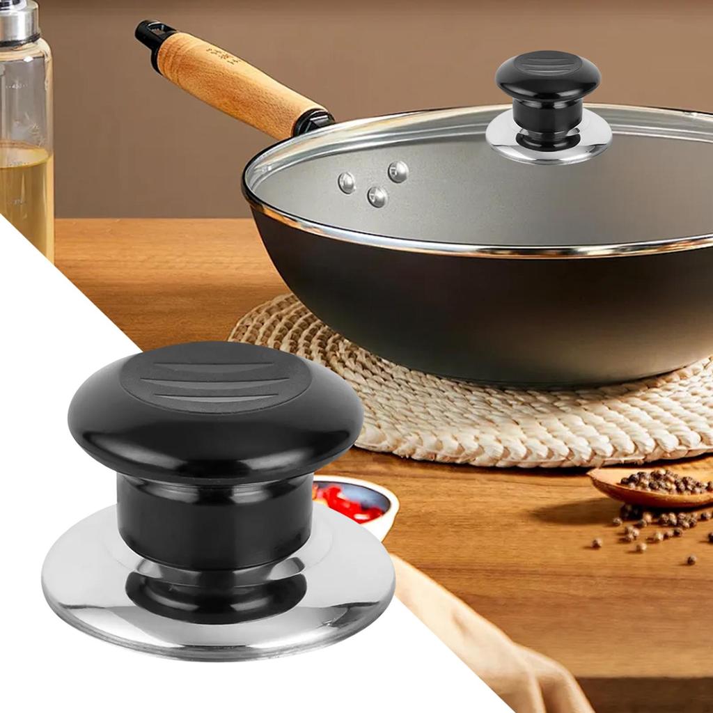 Universal Pot Lid Top Replacement Knob Easy installation Kitchen Cookware Replacement Pan Lid Holding Handles