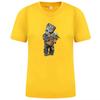 MINISO Cartoon Yoda Print T-Shirts  Casual Mens Tee Shirt Harajuku Cotton Kawaii T Shirt Summer Streetwear Tops Women