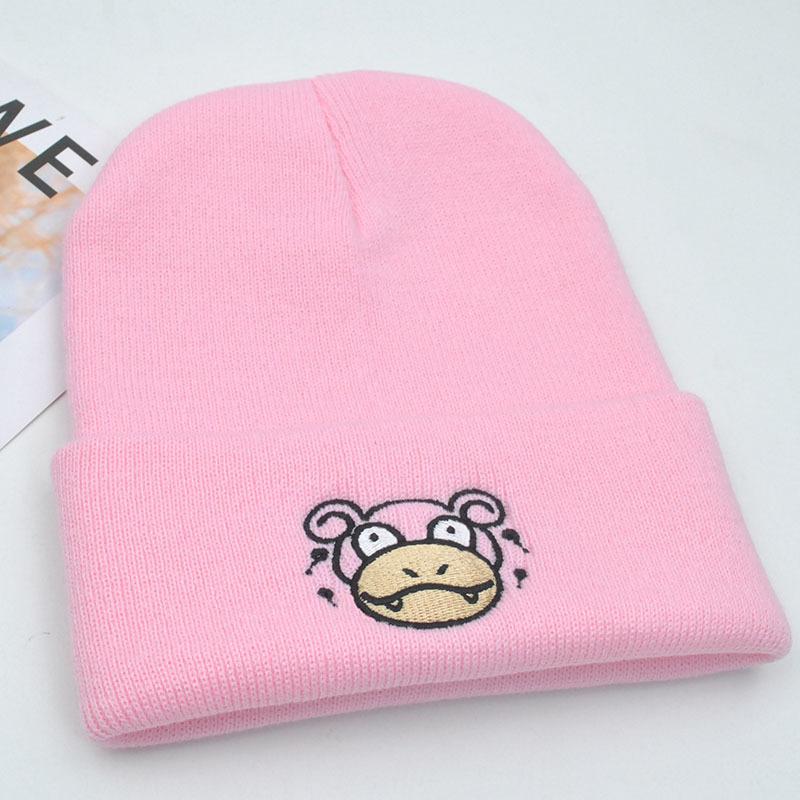 Winter Embroidered Knitted Hat Pet Cartoon Hat Men's Women's Outdoor Warm Leisure Hat