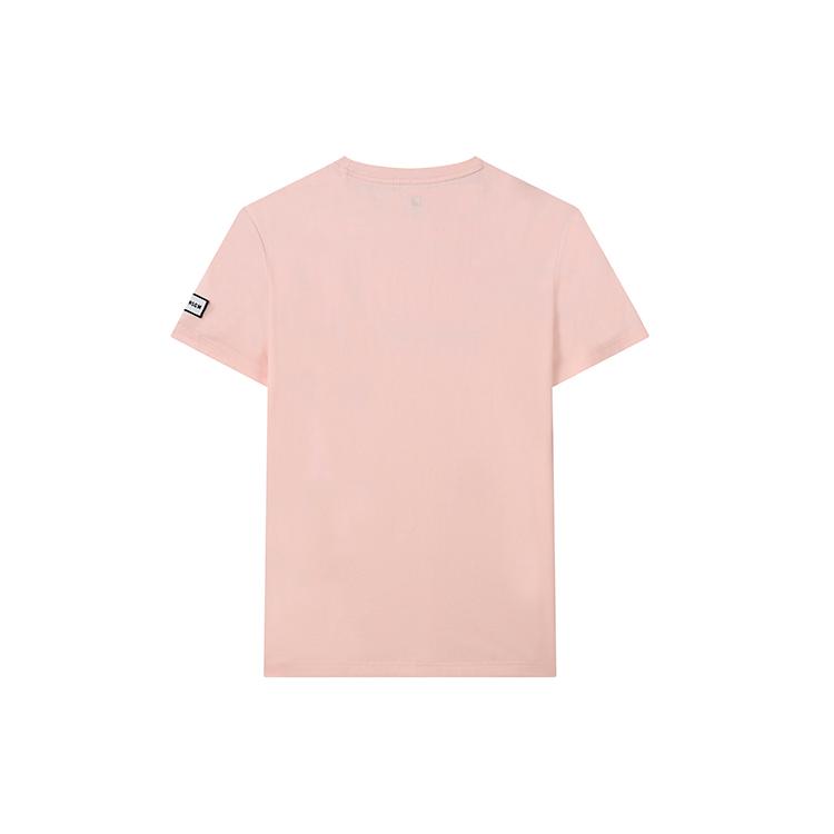 

Новая женская футболка FILA x MSGM цвета боба, вишнево-розовый, A11W123112F-PK S