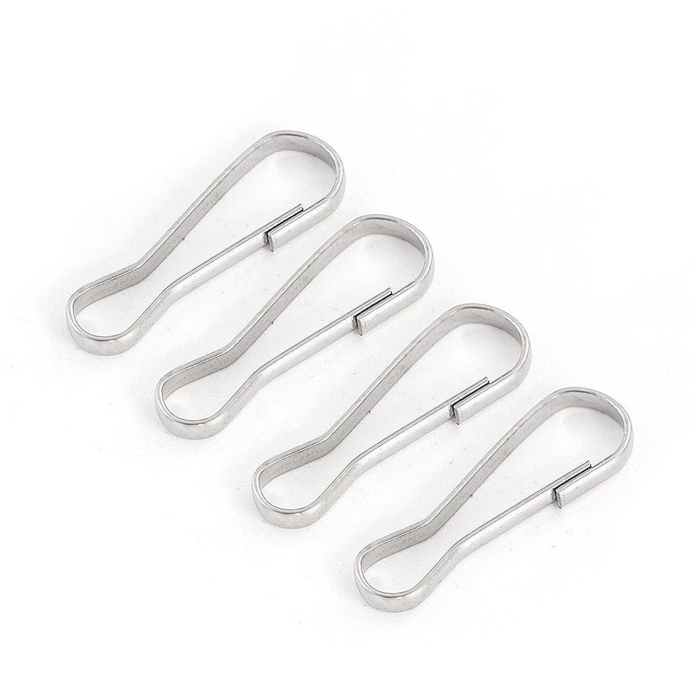 Crystal Lamp Bead Curtain: Red Gall Hook, Flat Hook, Decorative Accessories, Hardware, Small Hook