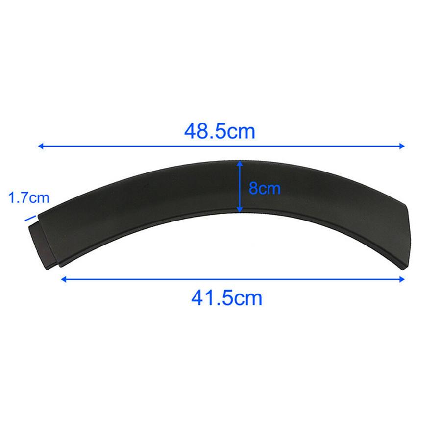 Car Front Wheel Right Lower Fender Arch Cover Trim Black for Mini Cooper 2002-08