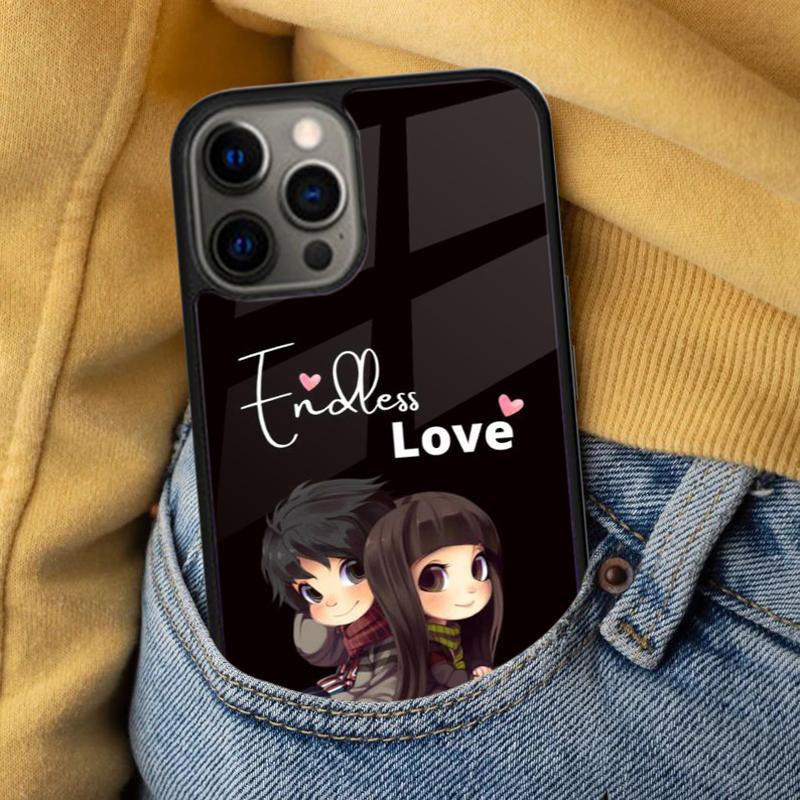 Cute Boy Girl Couple Soft Phone Case for iPhone 17 Air 16e Pro max 15 Pro 13 14 Plus 11 12 MagSafe Magnetic Coque