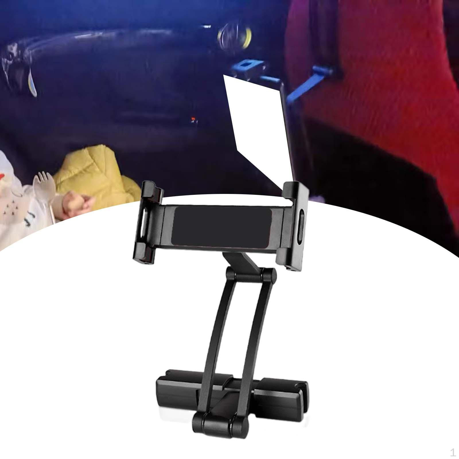 

Автомобильный подголовник, держатель для телефона, планшета, крепление на заднее сиденье, растягивающийся рычаг, выдвижной, выдвижной сзади чёрный