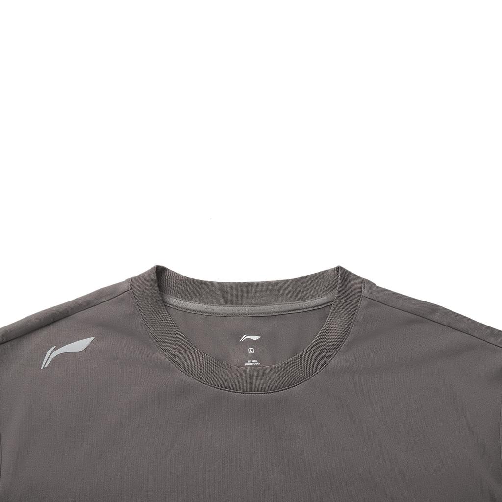 Li Ning Fitness Series T Shirt Men's Road Gray ATSV645-6