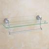 European Stainless Steel No-Drill Bathroom Set: Towel & Toilet Wall Storage Rack