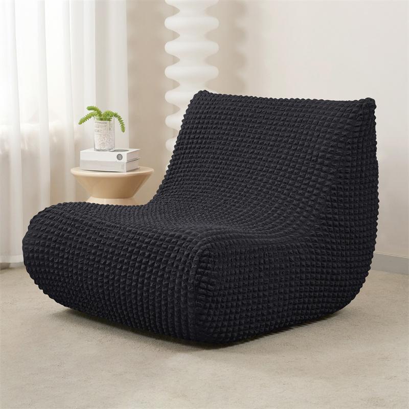 Elastic Armless Sofa Cover for Living Room Polar Fleece Relaxing Sofa Slipcovers All Inclusive Lounge Couch Protectors