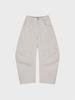 Visus Cotton Curved Pants_Ivory