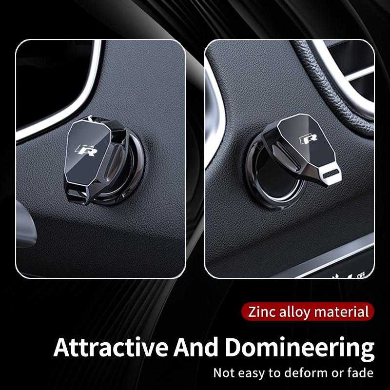 Car One Click Start Protection Cover Auto Interior Accessories For Volkswagen VW Tiguan CC Jetta Polo Golf Passat Scirocco T-ROC