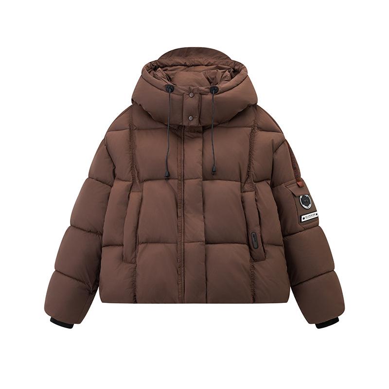 Winter New Short Loose Casual Cotton Jacket for Women Thickened Bread Jacket
