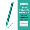 Super Gold Flash Metallic Marker - Black Card Photo Highlight Pen for DIY & Crafts