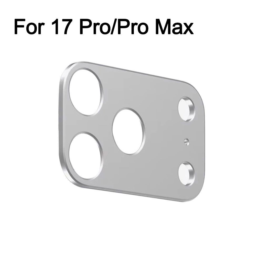 Aluminum Metal Lens Protector Full Cover Orange Camera Lens Cover Anti Scratch HD for iPhone 17Pro/17 Pro Max