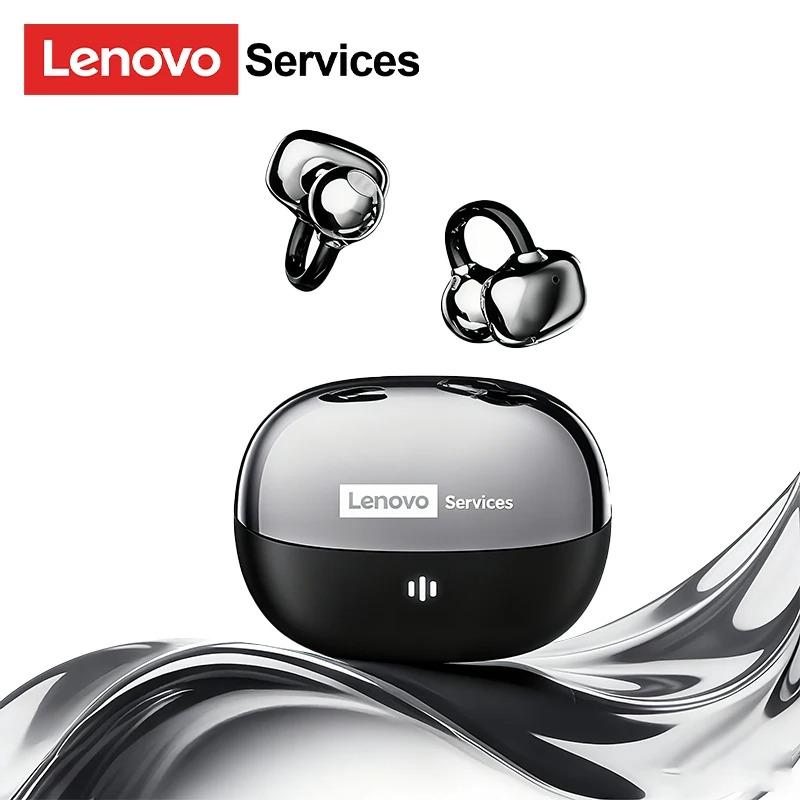 Original Lenovo RS103 Wireless Bluetooth 6.0 Ear Clip Earphones 360° Surround Sound Headphones Meetings Travel Exercise Headset